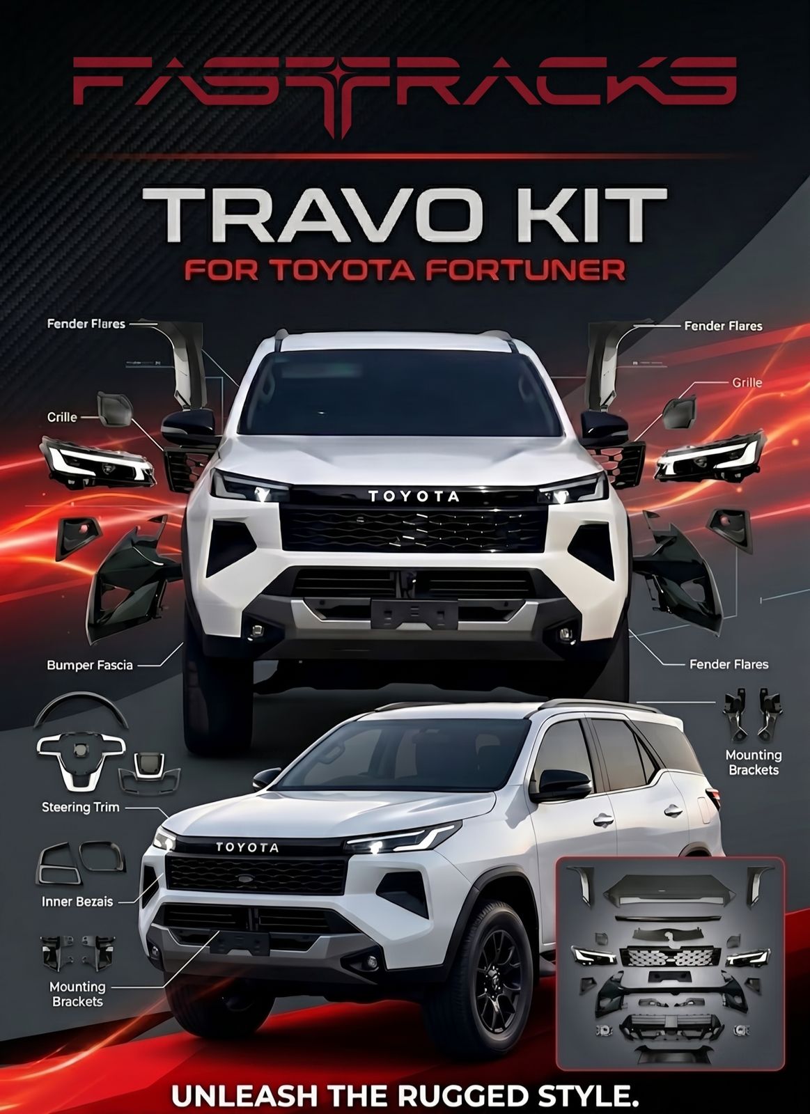 Travo Kit — Toyota Fortuner