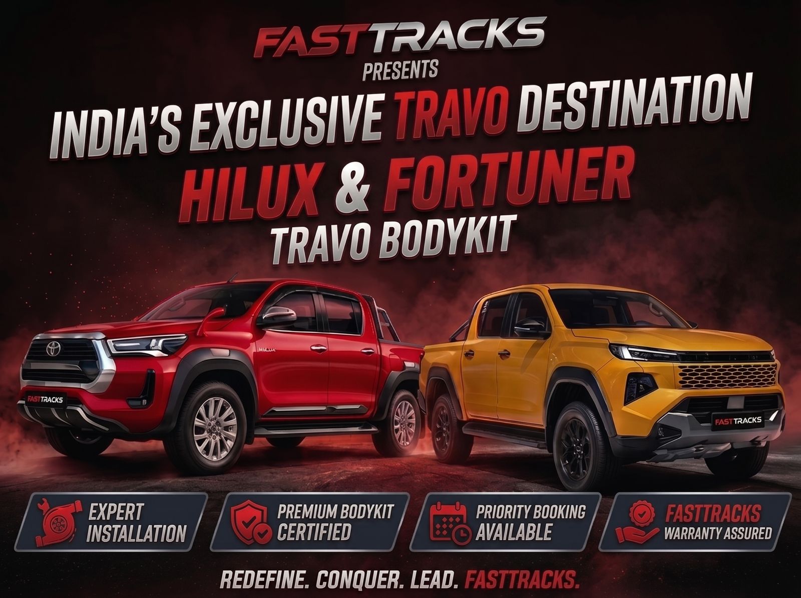 Travo Bodykit — Hilux & Fortuner